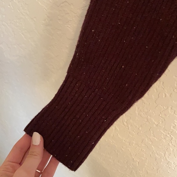 New the North face crestview quarter button down sweater in root brown - Picture 11 of 16